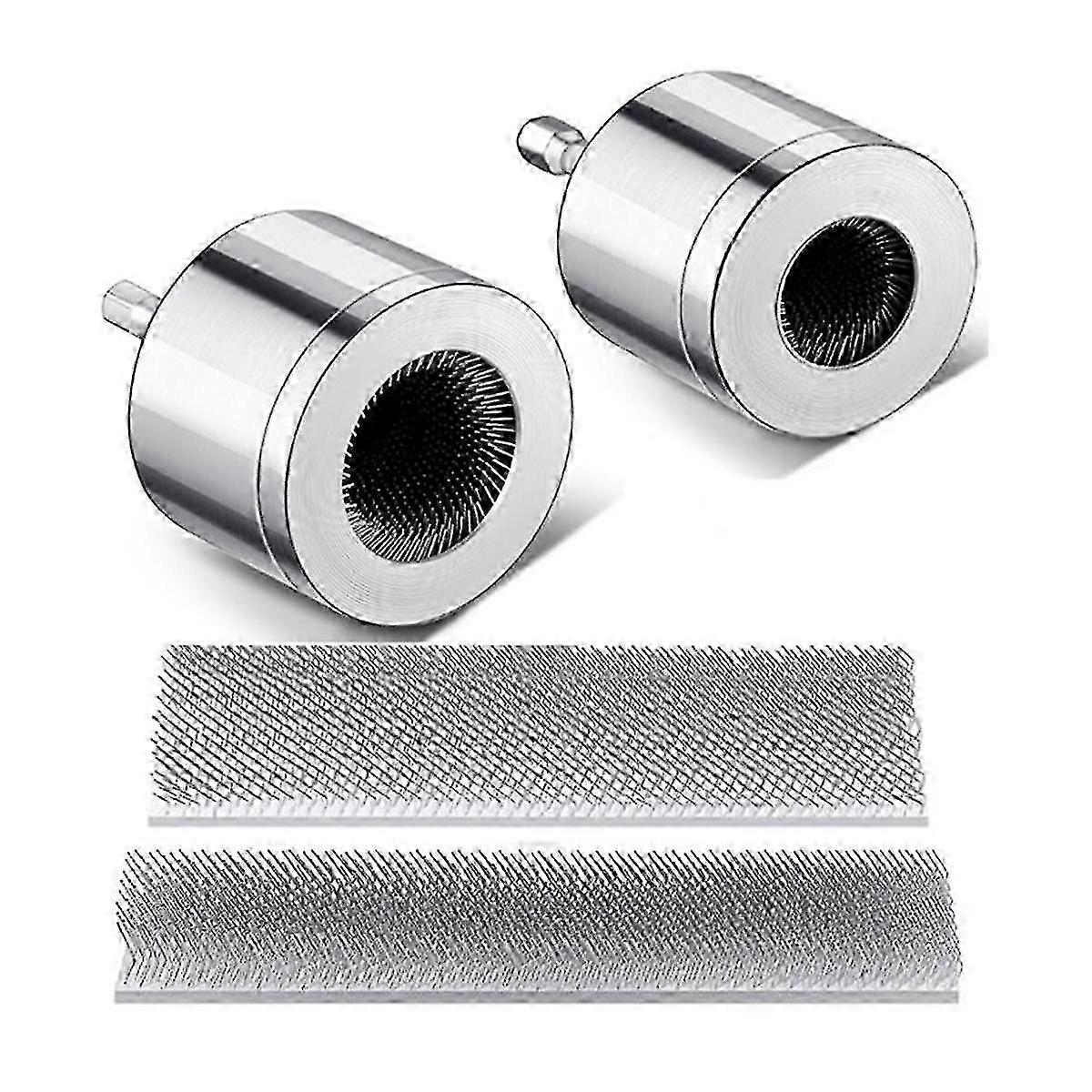 2025 For 2 Pack Metal Copper Pipe Cleaner with Replaceable Brushes for Power Drill