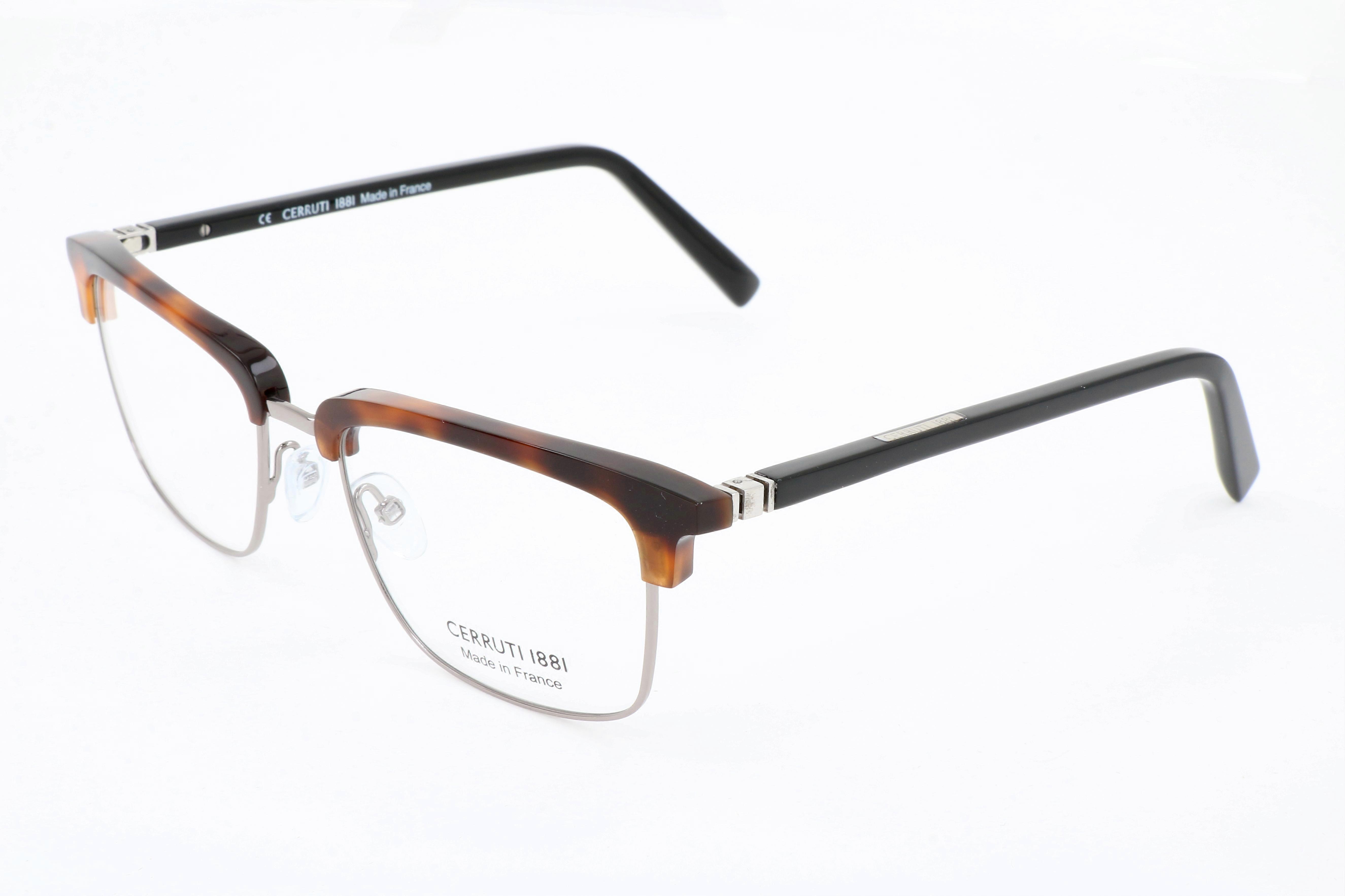 Eyewear Frames Cerruti 6169 02 SILVER SHELL 52/19/140 MAN