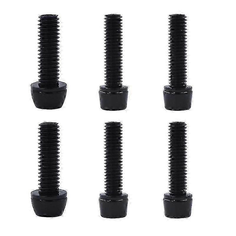 6 Pcs Bicycles Handlebar Screws Colorful Mtb Bike Handle Bar Stem Screws