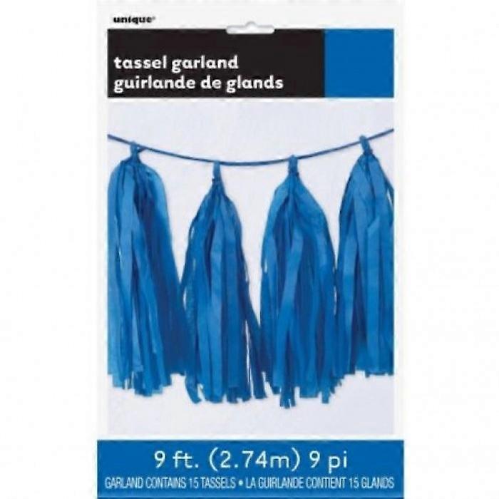 Unique Party Tissue Paper Tassel Garland