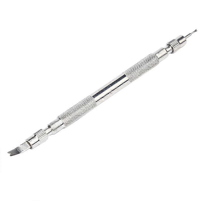 Watch Strap Repair Tool for Spring Bar Removal with Extra 4 Tips Silver