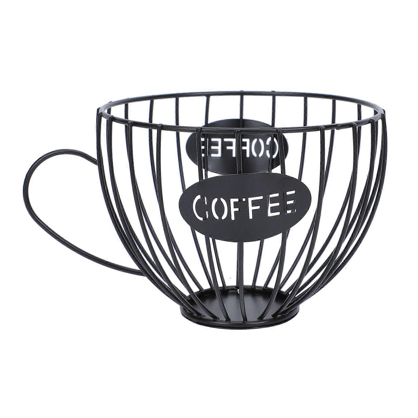 1pc Coffee Cup Shaped Fruit Basket for Snack Service and Fruit Storage