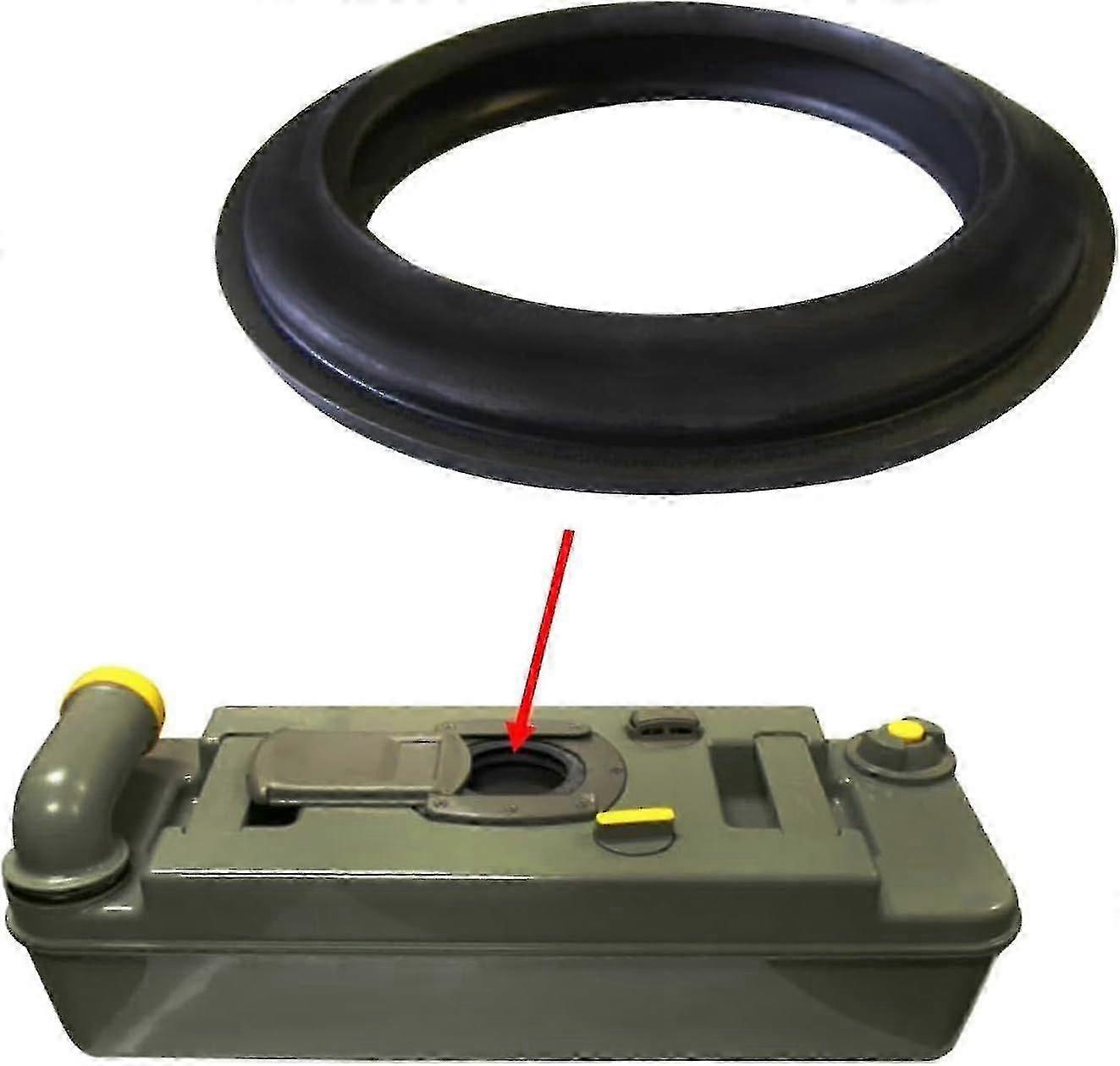 Lip Seal Replacement Compatible with Thetford Cassette Toilets C2, C3, C4, C200, C250, C400, C500