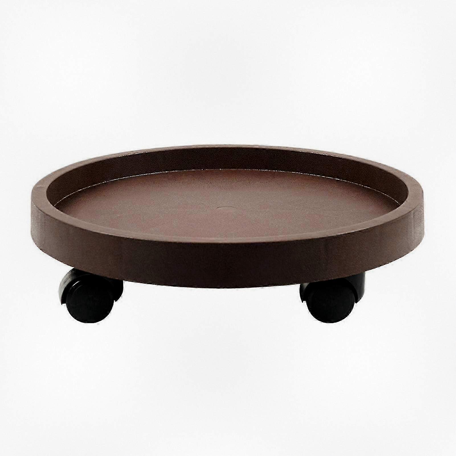 Durable Mobile Planter Base with Wheels for Large Potted Plants - Thickened Round Plant Stand for Easy Movement