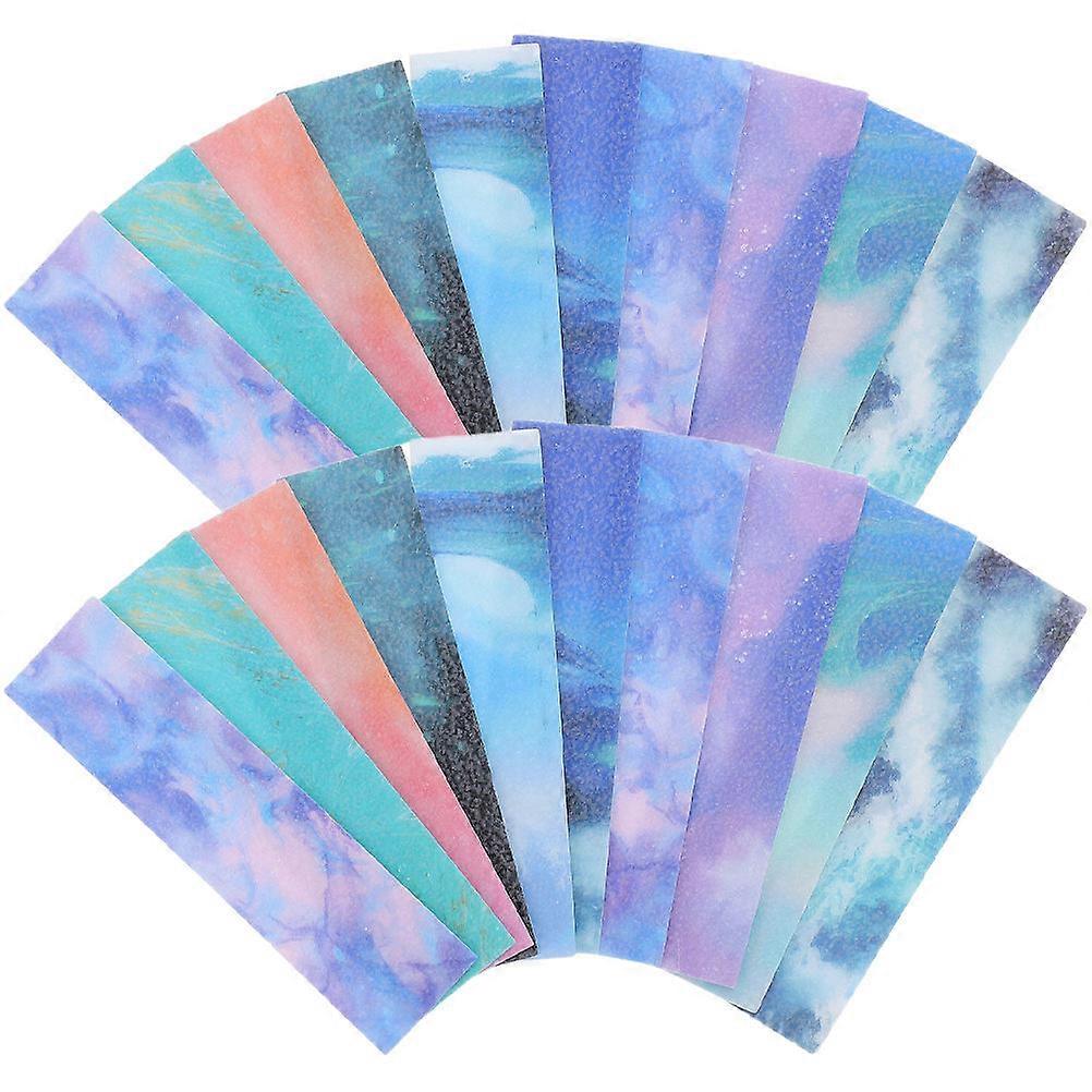 Calm Carry Anxiety Device Calming Strips For Stress Relieving Decorative Design Assorted Color 10X2.5CM 50Pcs