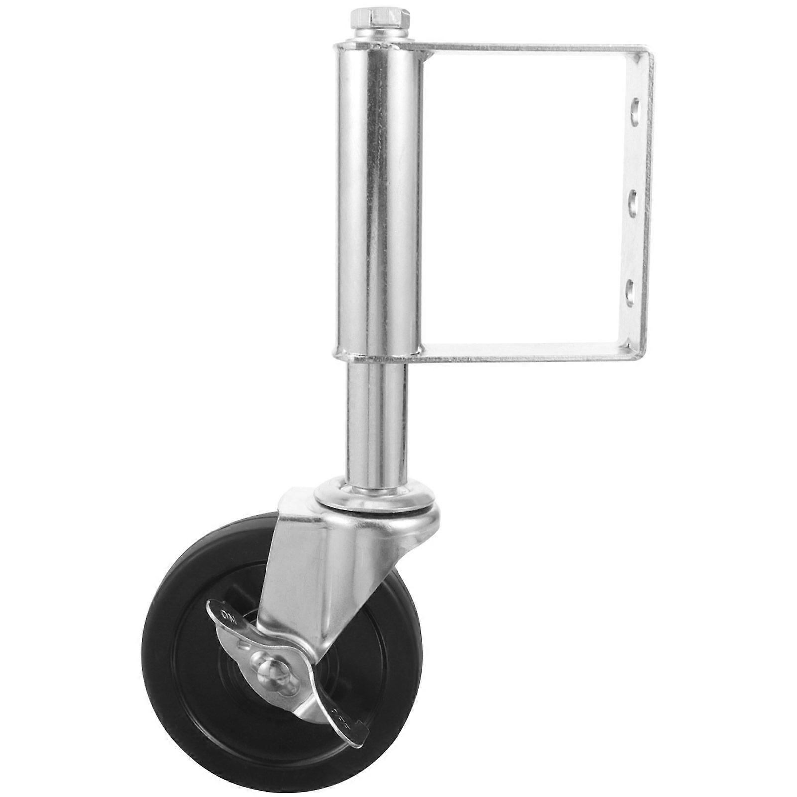 1 Set Spring-Loaded Gate Caster Practical Gate Wheel Heavy Duty Gate Caster