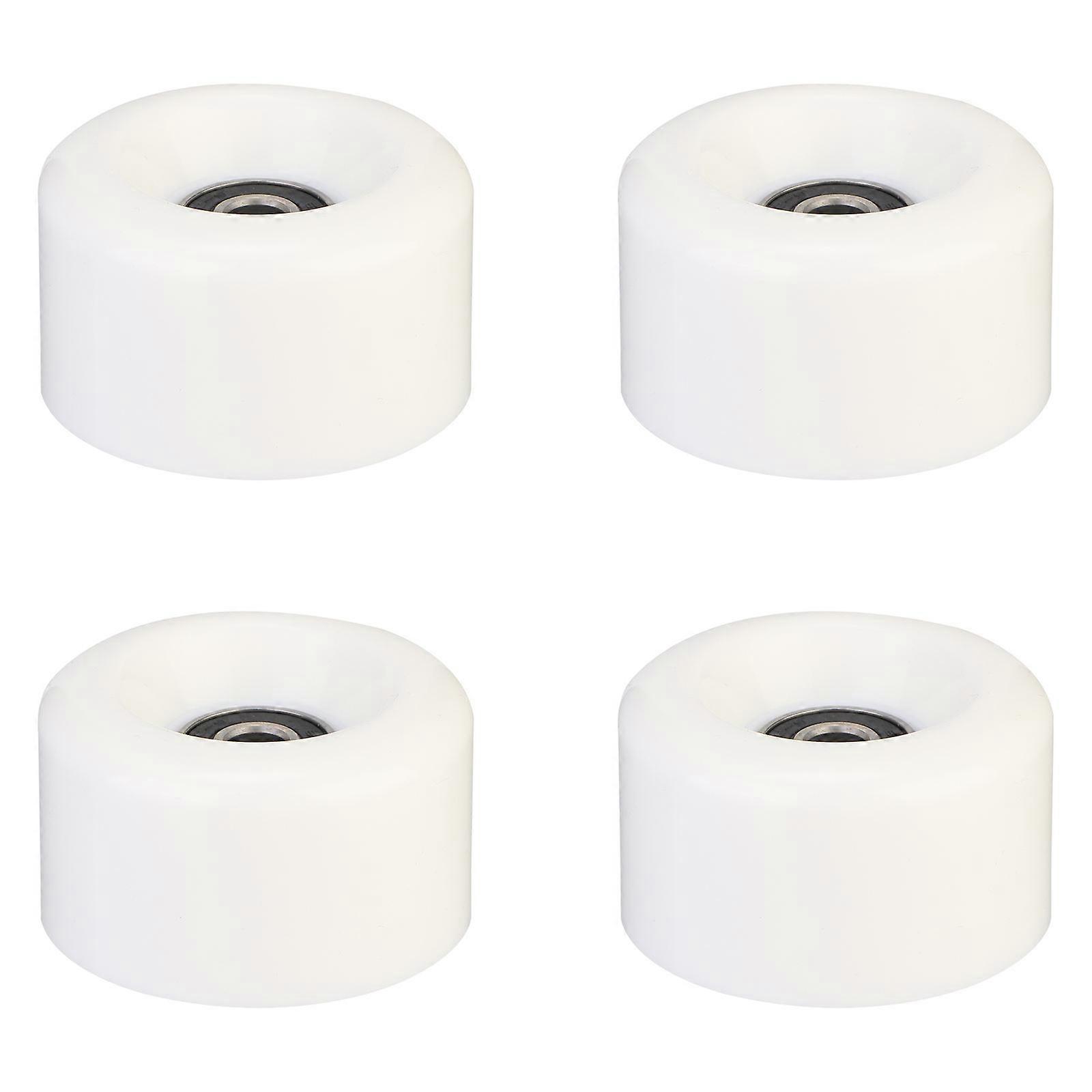 Soft PU Double Row Roller Skate Wheels with Bearings – Smooth Gliding & Enhanced Performance for Indoor and Outdoor Use
