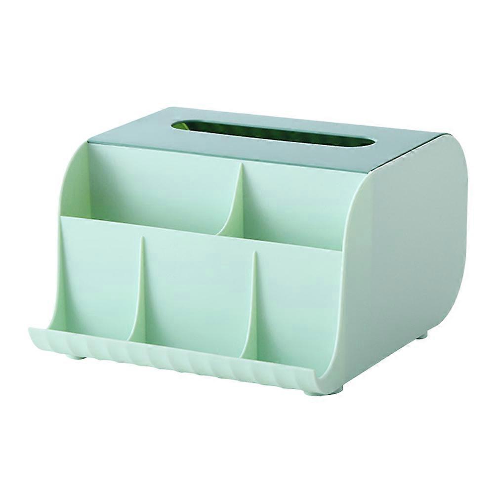 Multi Functional Tissue Storage Box Tissue Storage Bathroom PP Tissue Container Hotel Rooms Newlyweds 17X18.5X10CM Paper Extraction 1Pack