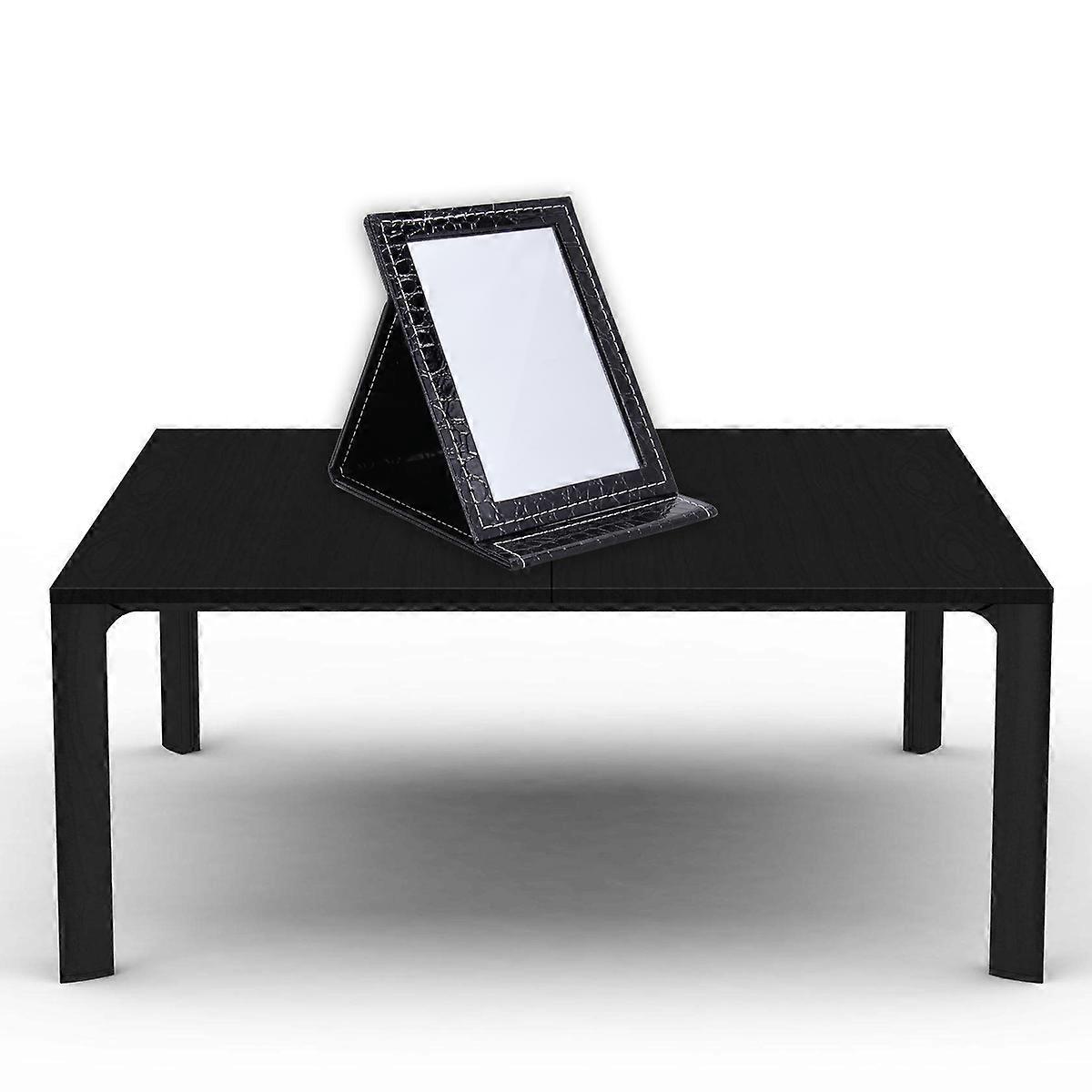 Handheld Mirrors Desktop Vanity Mirror Portable Lighting Foldable For Travel 1Pack