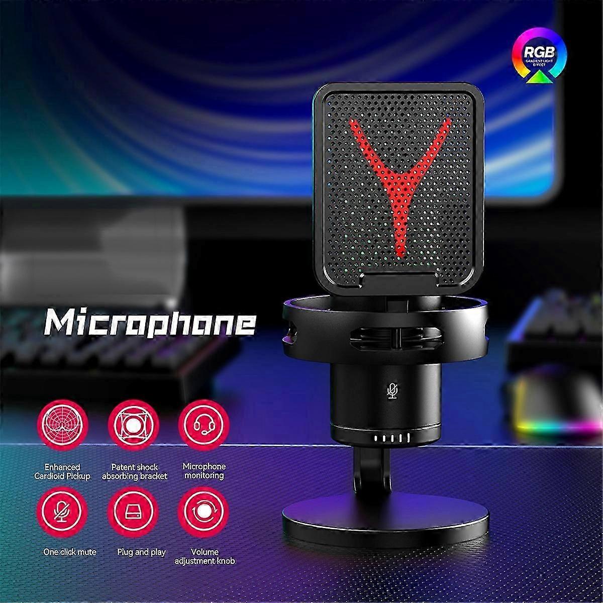 Gamingmikrofon Professionel kondensatormikrofon