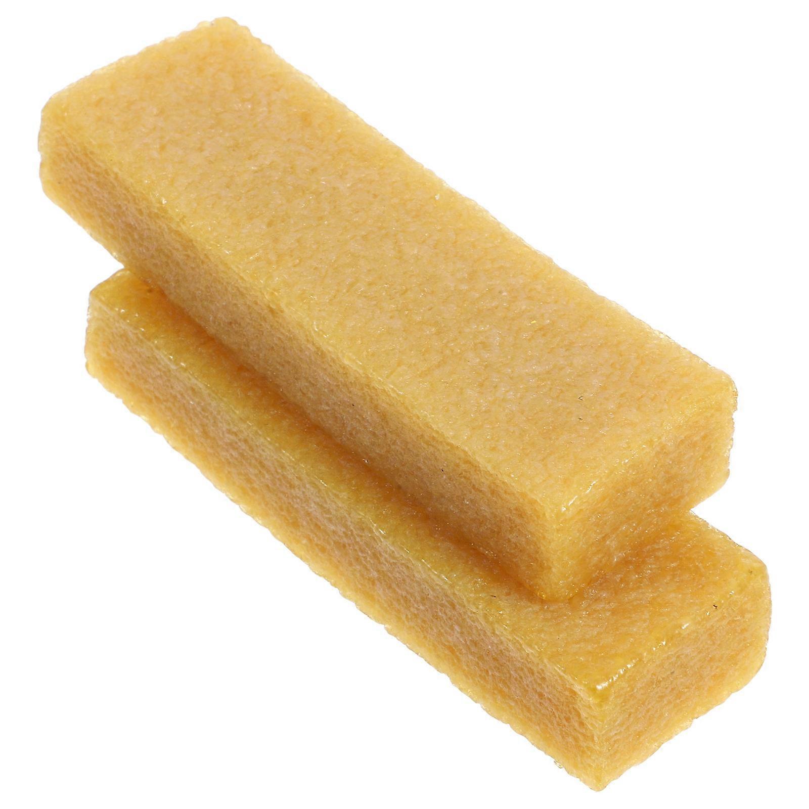 Rectangle Eraser Abrasive Cleaning Stick Sandpaper Cleaner 2Pcs