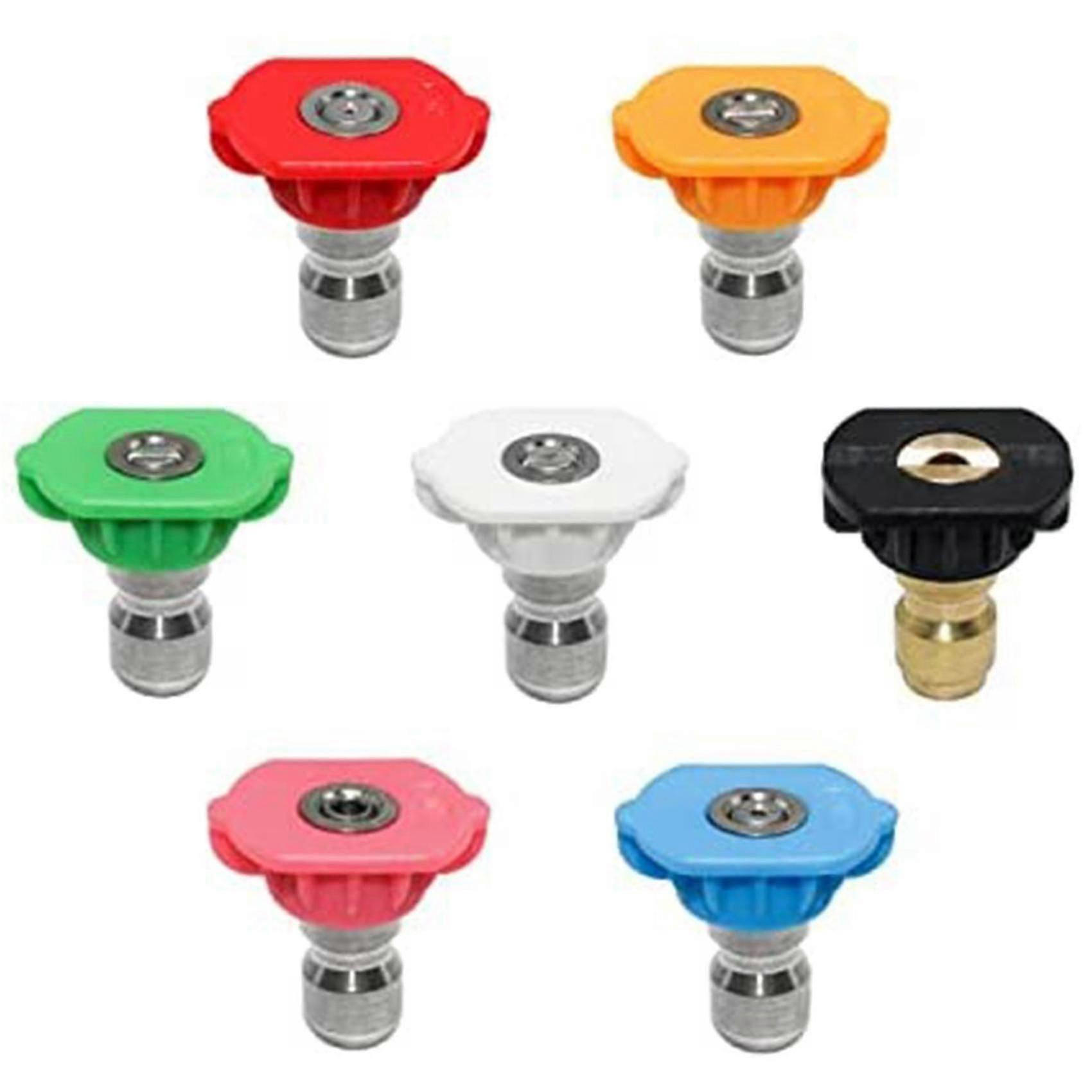 Pressure Washer Spray Nozzle Tips 1/4 Inch Quick Connection 4000 Psi