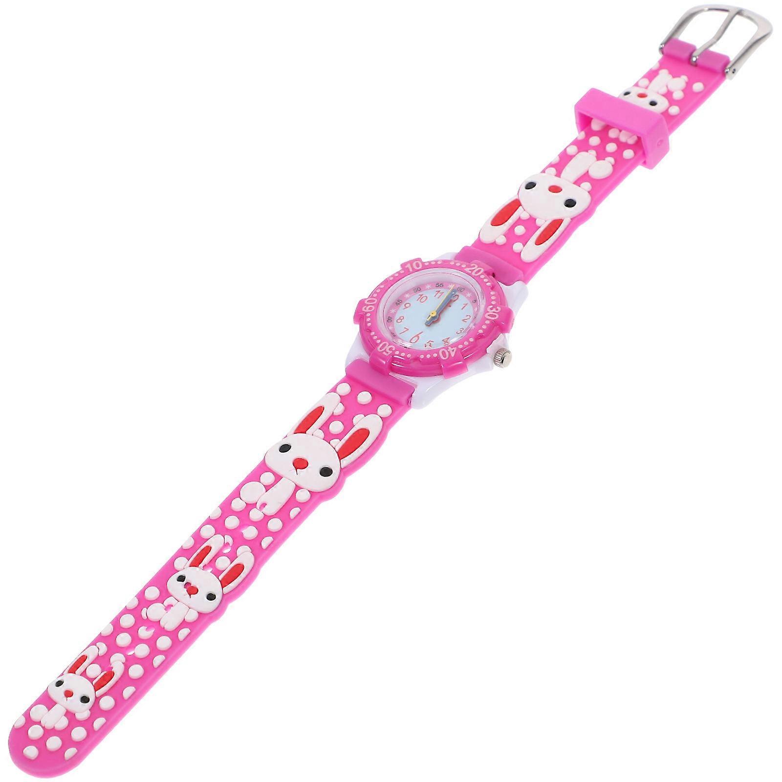 Watches for Children Round Shape Cartoon Design Time Keeping 19X2.7CM 1Pc