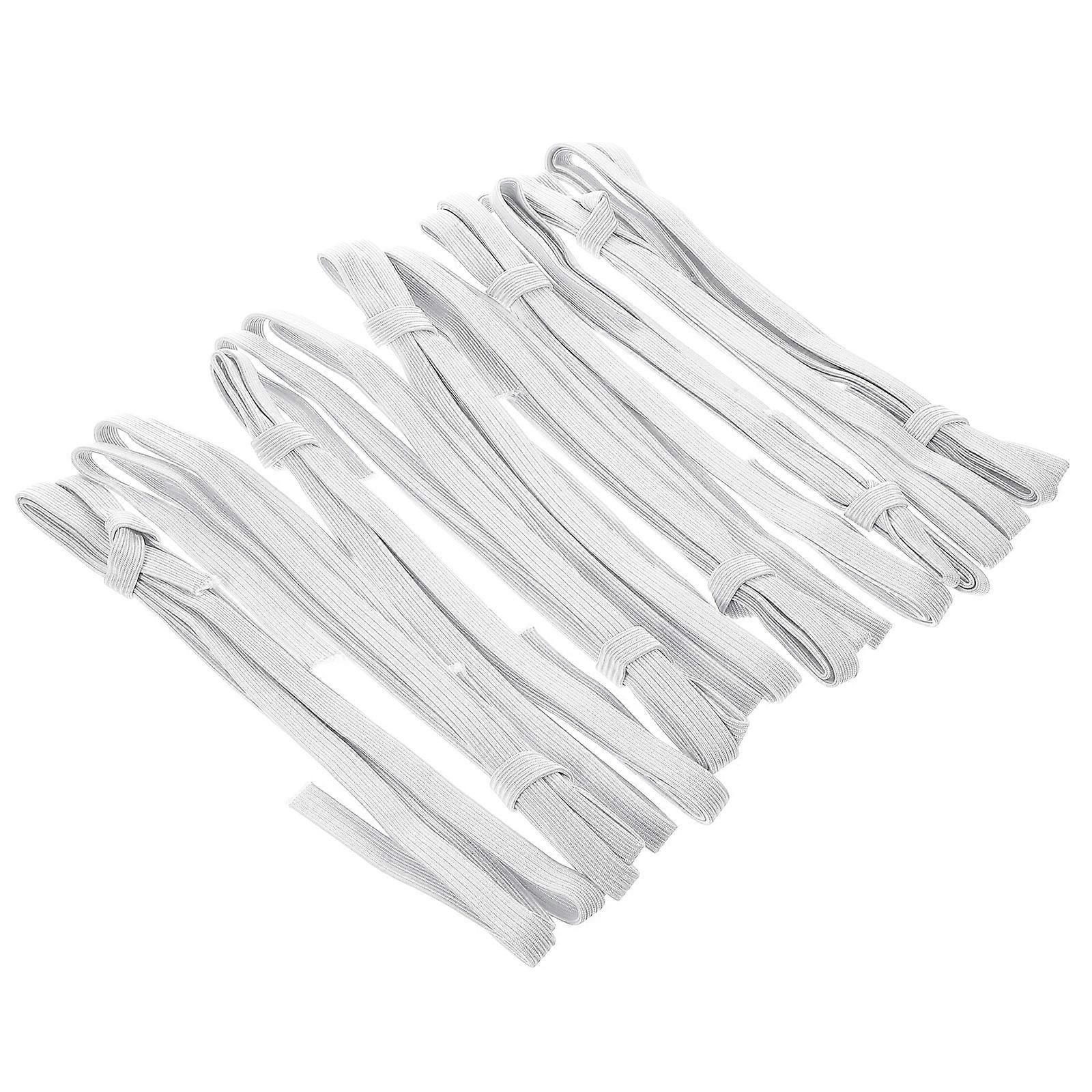 10pcs Multi Use Elastic Bands for Notebooks, Thick Wear Resistant Stretchy Straps for Home, School, Office, and Crafting Activities
