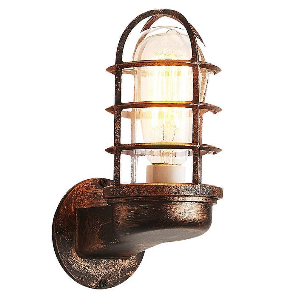 Decorative Wall Lights American Retro Style Wall Lamp Iron Art Creative Light Socket for Home Decoration 20x20x10cm Lighting 1Set