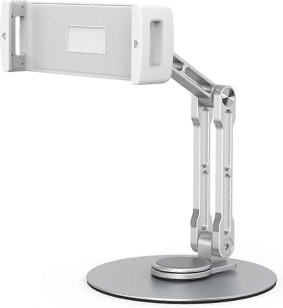 Adjustable 360° Swivel Tablet Stand with Long Arm Clamp for Bed & Desk