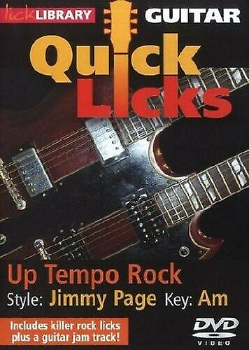 Lick Library Jimmy Page Quick Licks Vol DVD - Region 1