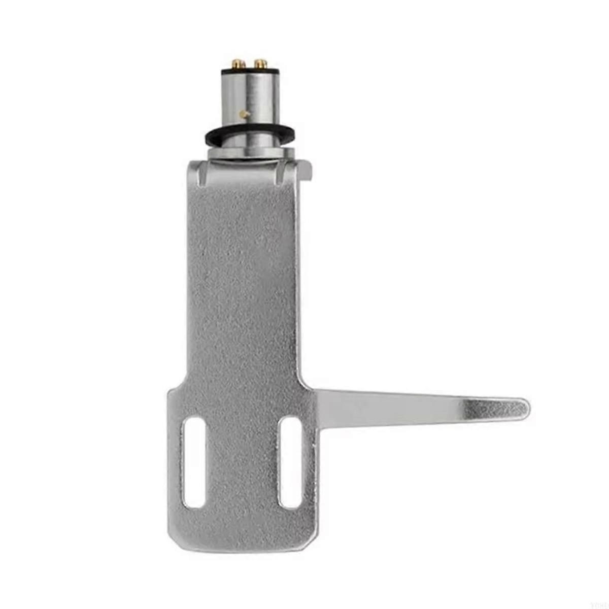 Phonograph Head Holder Record Player Headshell Mount Silver