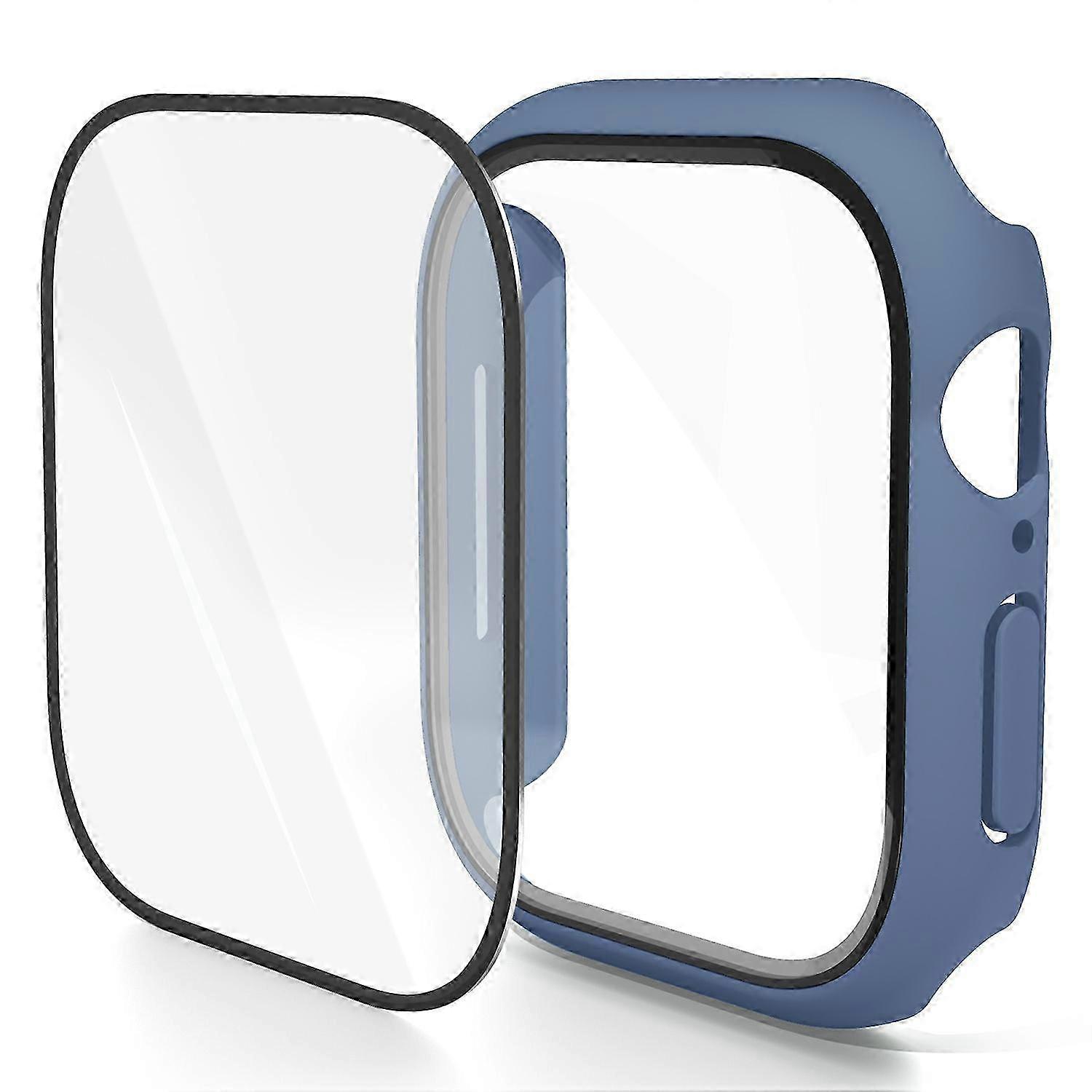 Case for Compatible Brand Smartwatch 42mm with Tempered Glass Screen Protector - Mint
