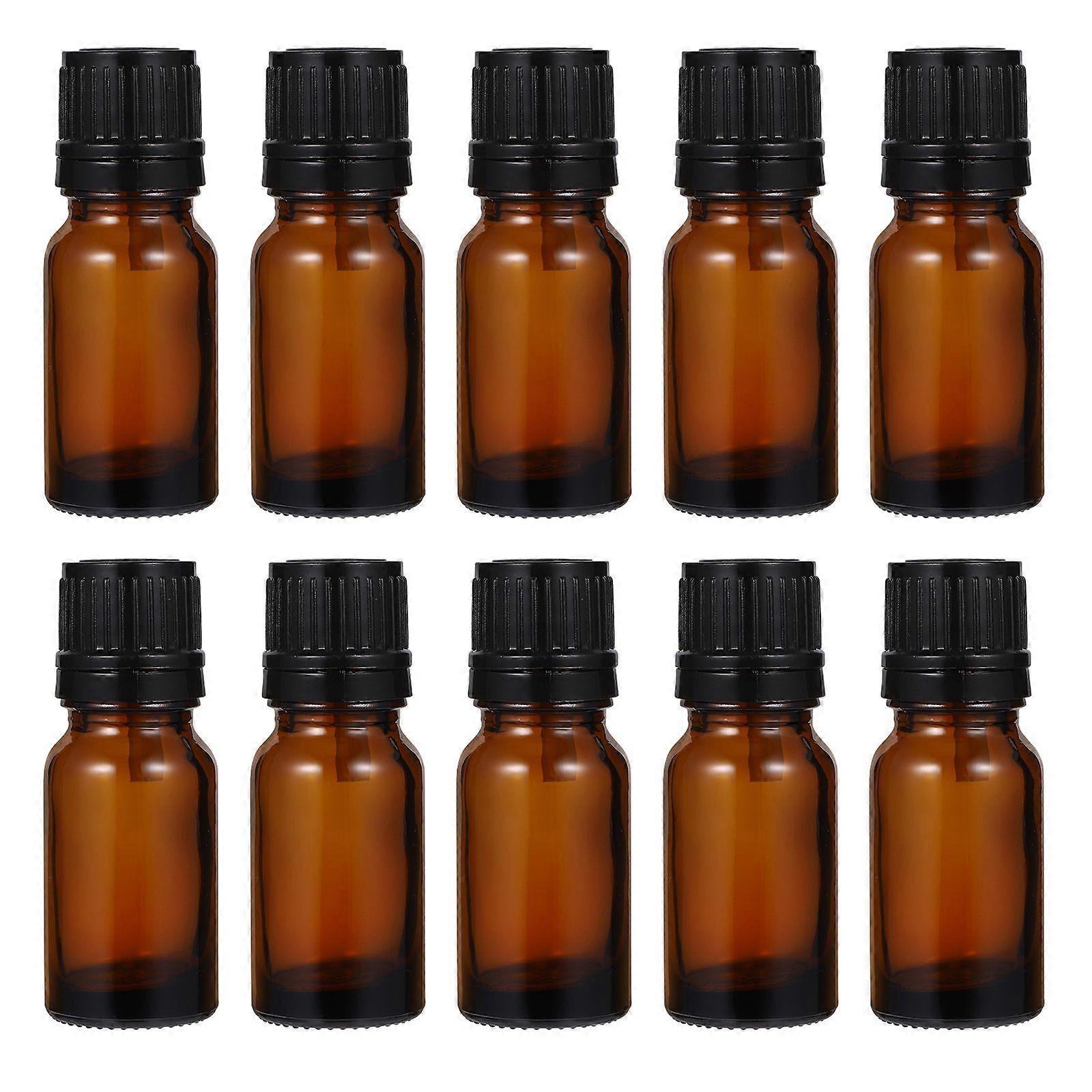 24Pcs Essential Oil Bottles Glass Bottles Refillable Empty Bottles Lotion Cans