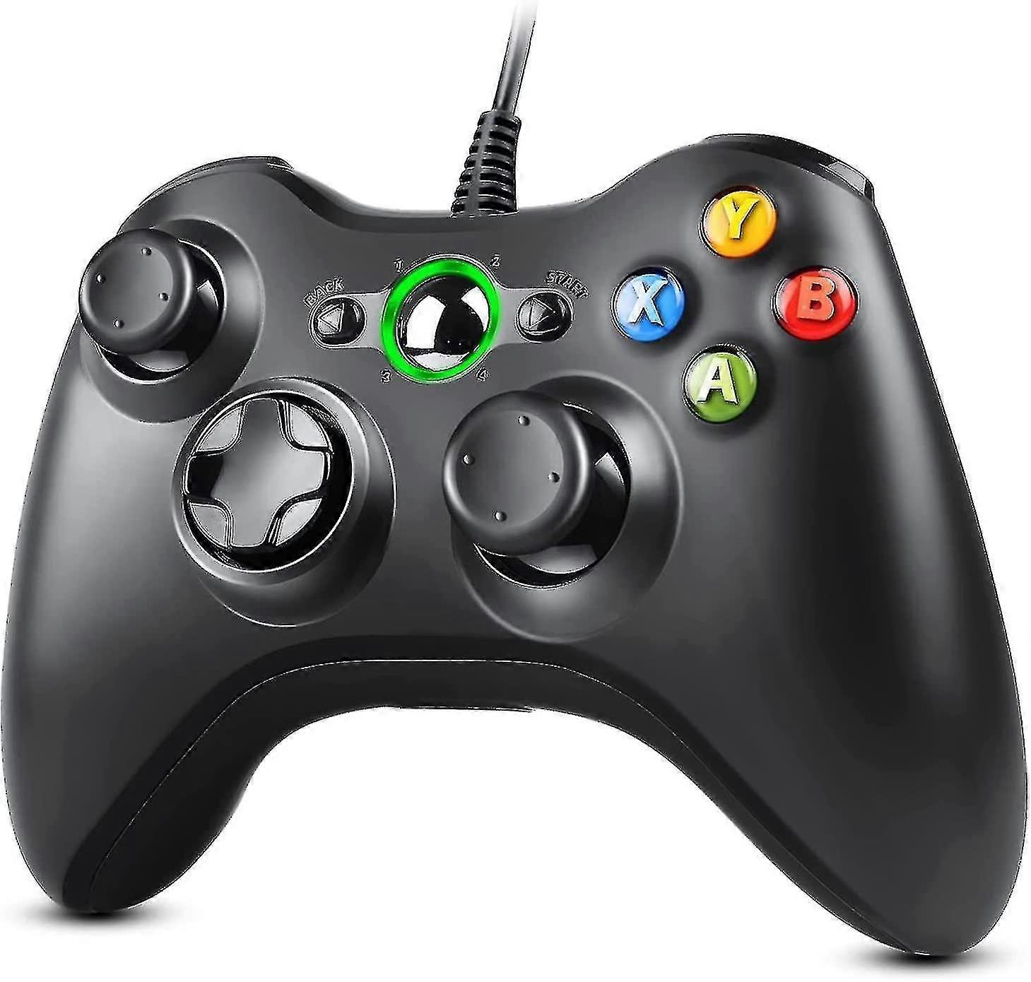Controller For Xbox 360, Joystick With Wired Usb Controller