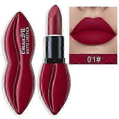 10 Color Matte Lipstick Velvet Rich Color Rendering Lip Makeup Tool Long Lasting