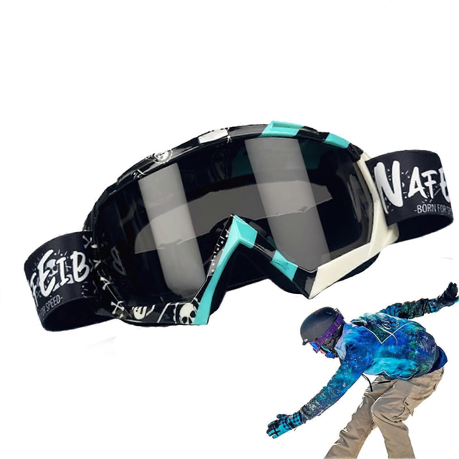 Ski Goggles Antifog OTG Snowboard Goggles for Glasses Wearers