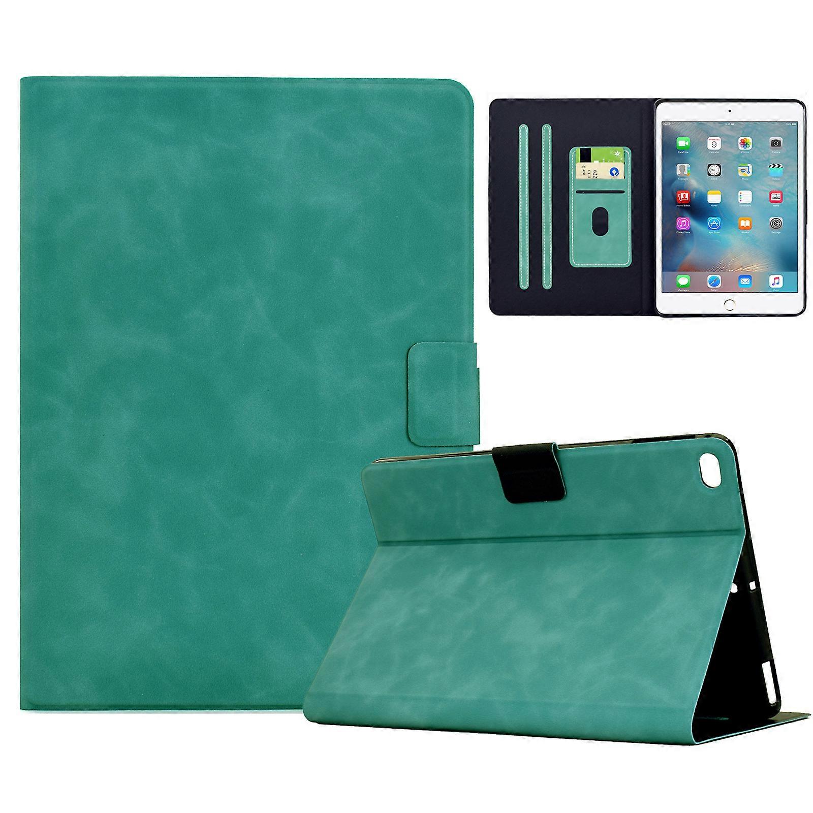 غطاء غطاء للحبات لجهاز آيباد ميني (2019) 7.9 بوصة / ميني 4 / ميني 3 / ميني 2 / ميني ، غطاء جلد بو مع فتحات للبطاقات - أزرق فاتح