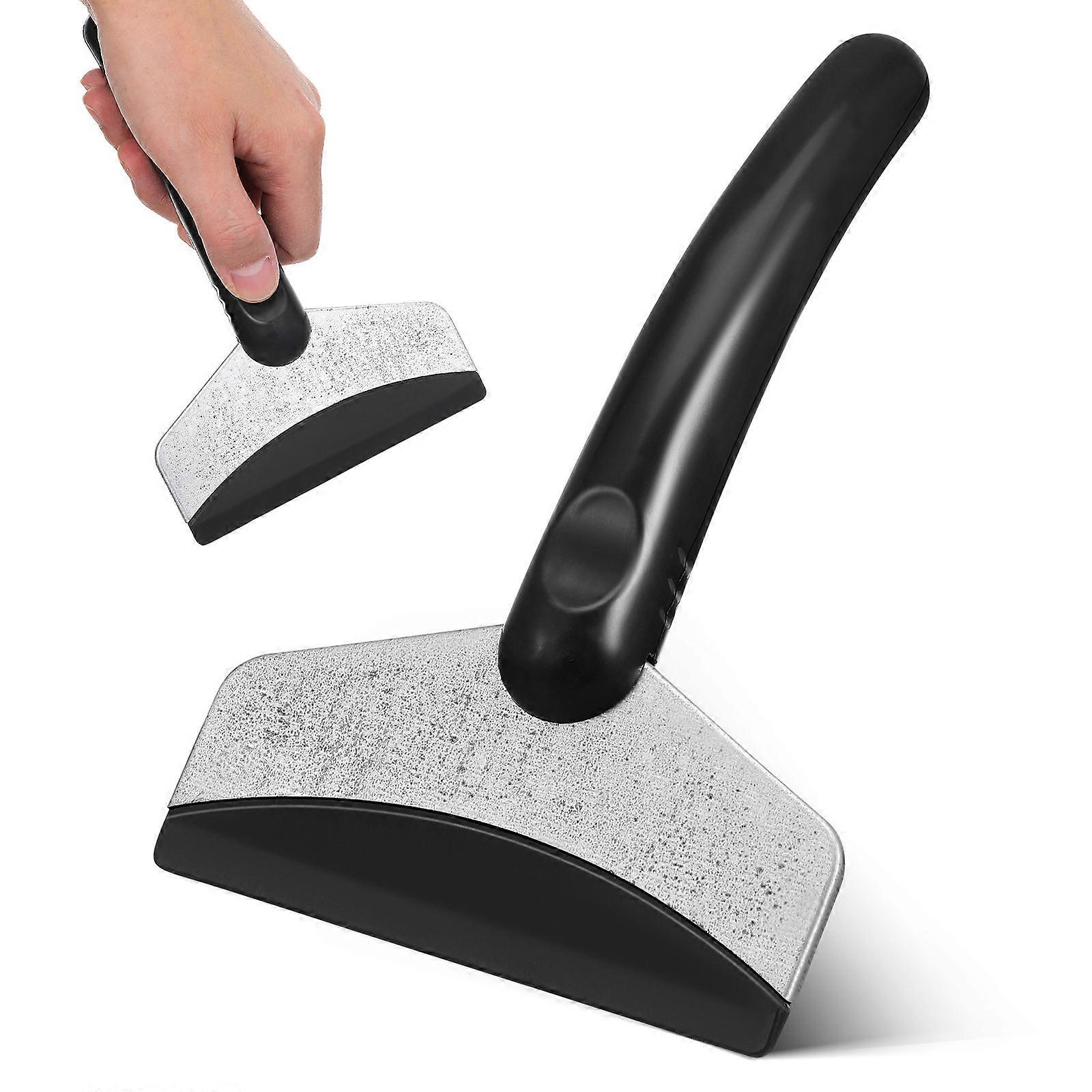 Vehicle Snow Removal Snow Tools For Car ABS Plastic Contoured Design Automobile Use Black 18 x 11 x 5.5 cm 1Pack