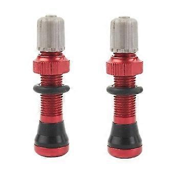 TroveMart 1 paire de valve d’air tubeless de 40 mm pour vélo de route et VTT tige de valve tubeless universelle Schrader 10mm base