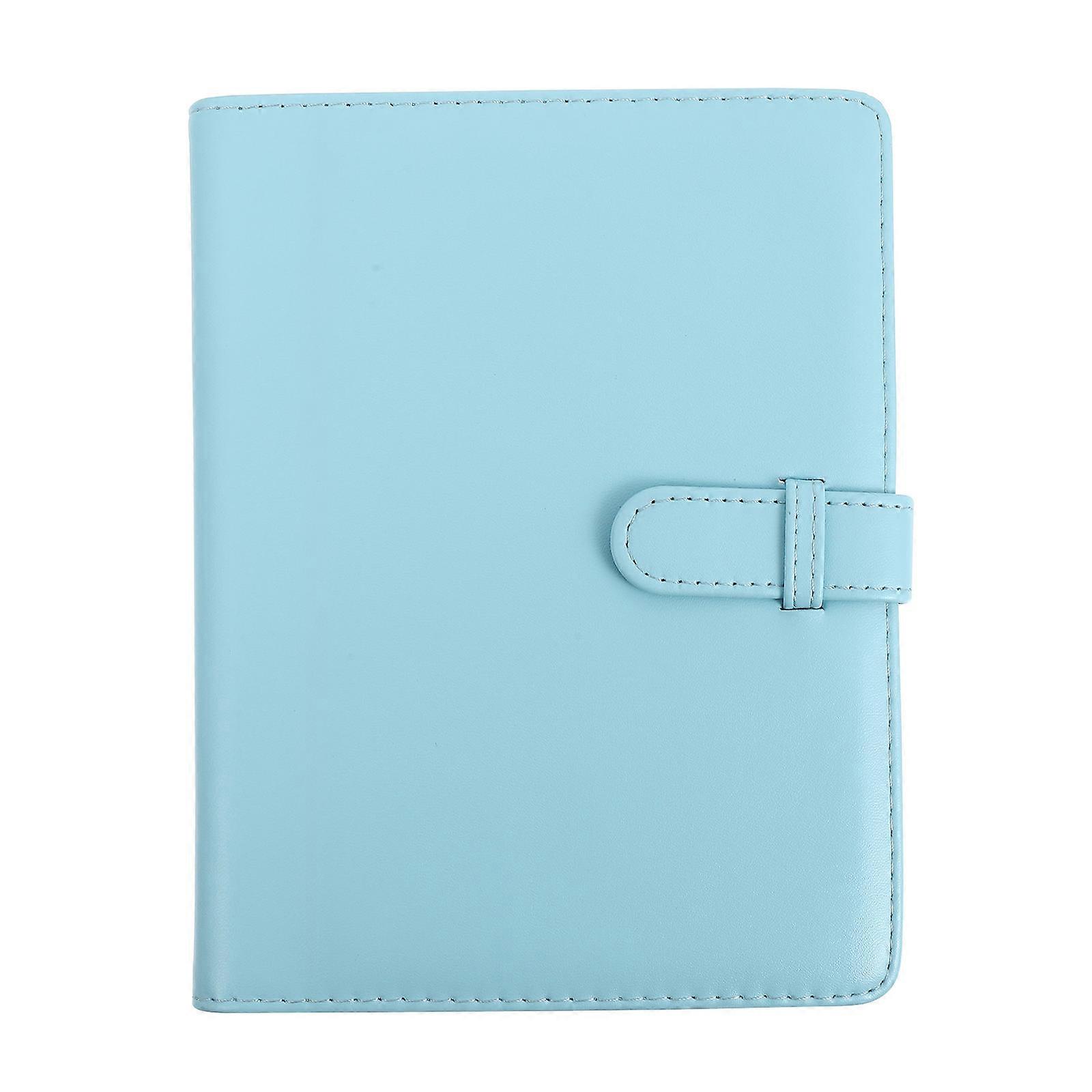 Blue Photo Album with Protective Cover for Wedding and Graduation 128 Pages DIY Scrapbook