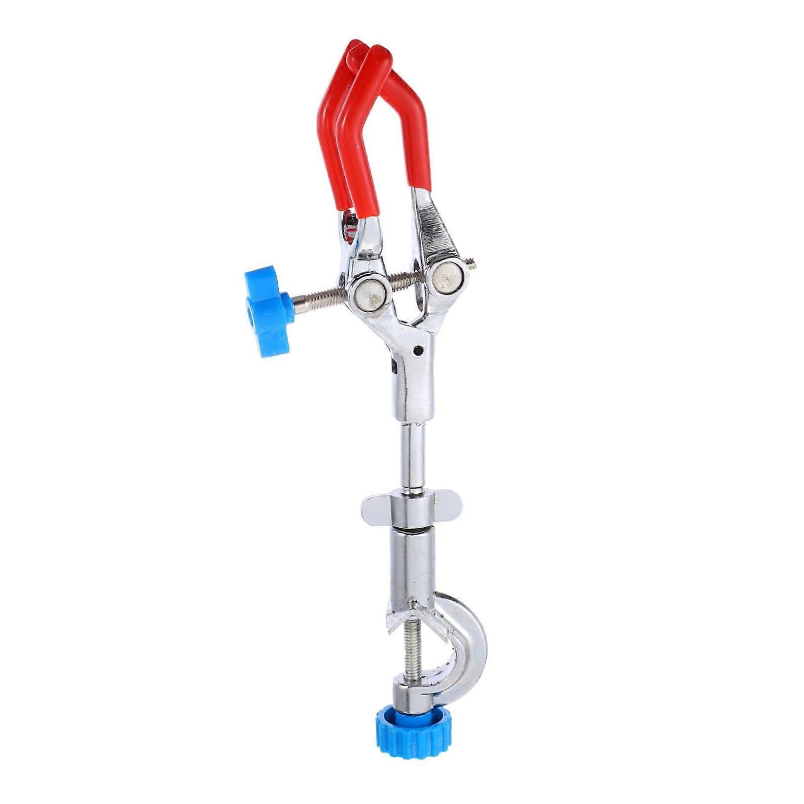 Labor Finger Clamp Adjustable Laboratory Clamp for Test Tubes Condensers Sturdy Holder for Experimental Applications in Laboratories