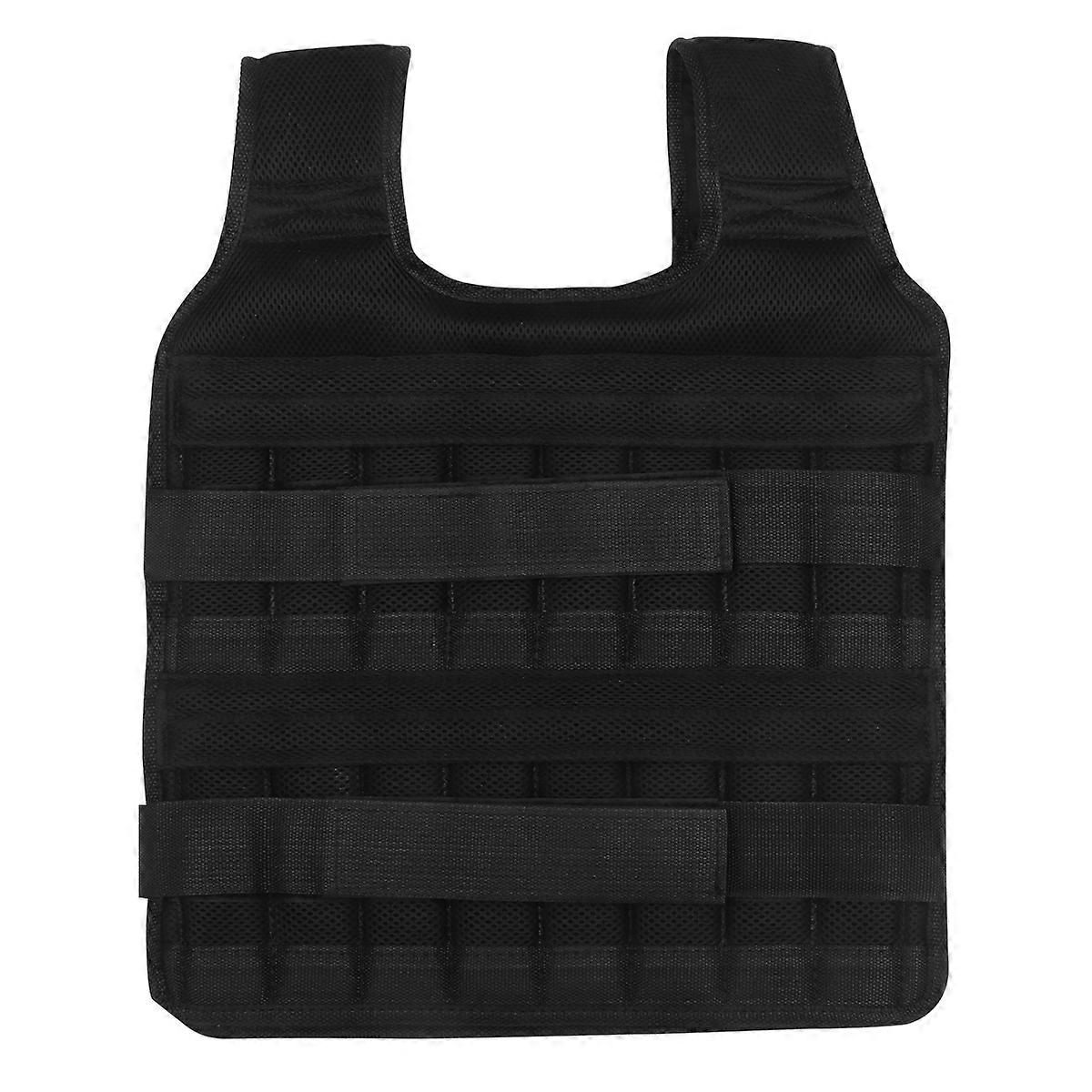 Weighted Vest Sports Body-Building Adjustable Exercise Training Waistcoat Kit For Fitness Gym 1Set