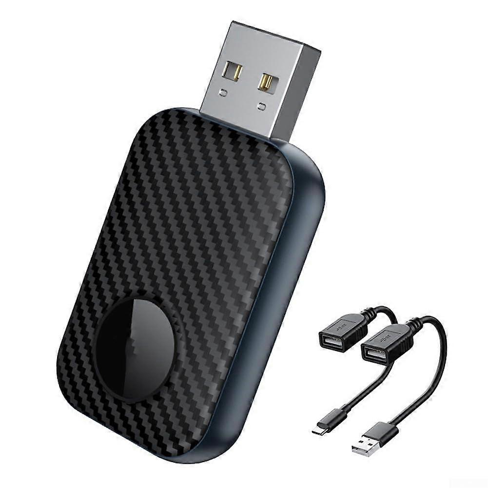 Wireless Car Play Adapter for iOS and Android Low Latency Compact Design 50x25x10mm Compatible with Game Setup
