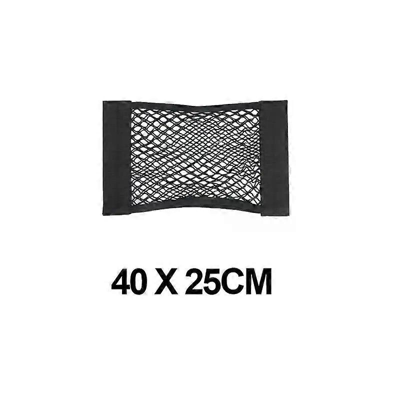 Car Trunk Storage Bag Nylon Mesh Nets Auto Back Rear Trunk Organizer Elastic String Luggage Net Holder Pocket Vehicle supplies