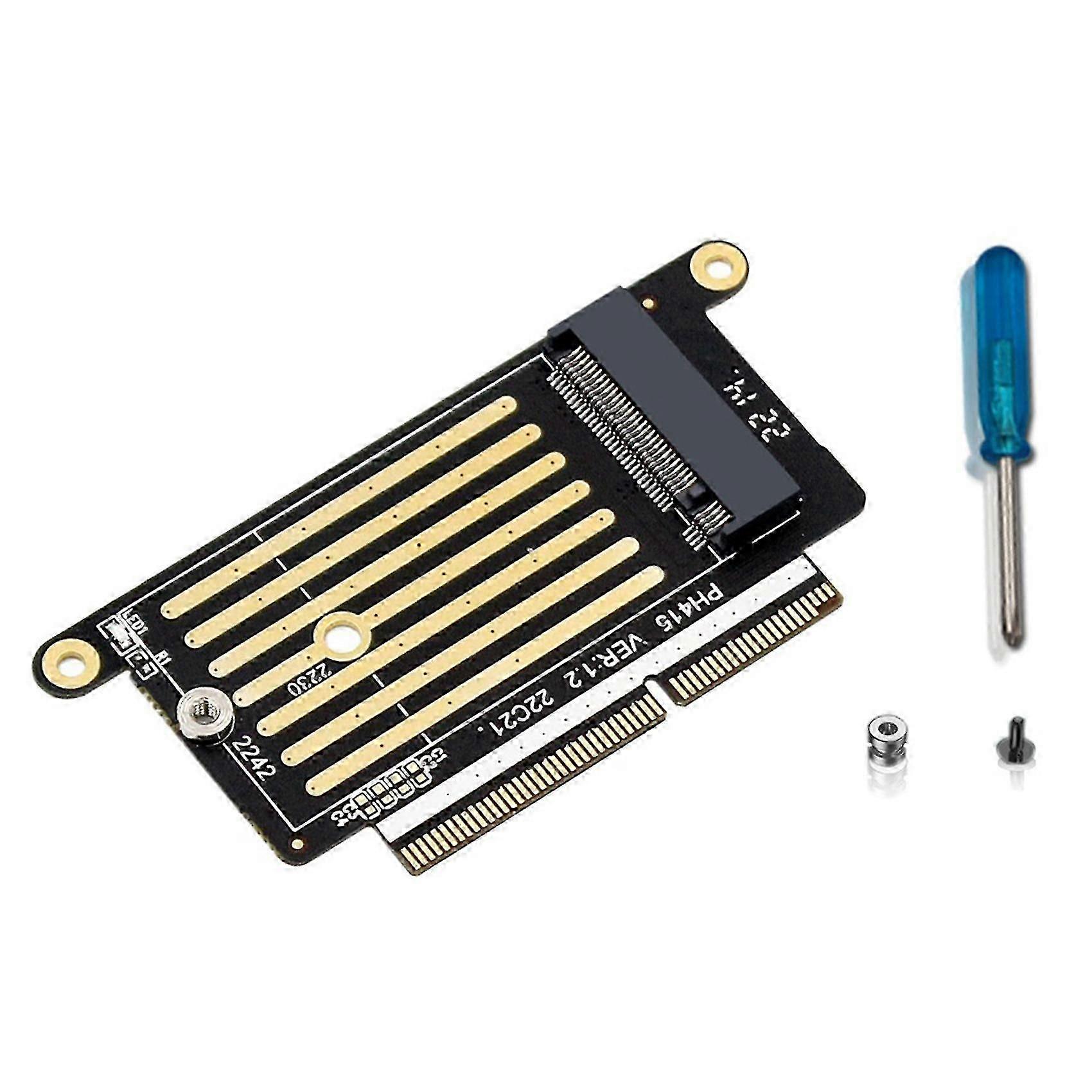 A1708 SSD a NGFF M.2 MKey NVME Scheda adattatore A1708 SSD Riser Card Supporto 2230 2242 SSD per PRO 201