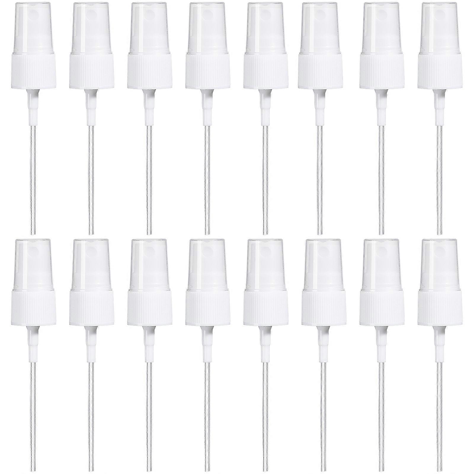 20Pcs Portable Spray Bottle Pump Perfume Spray Head Mist Sprayer Replacement White 18