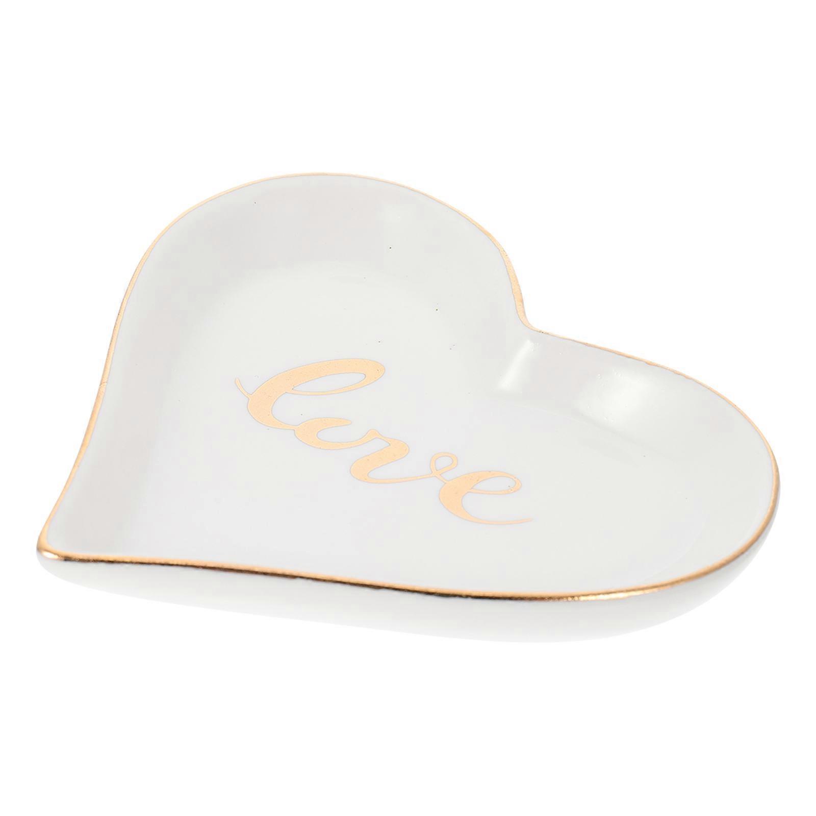 Plateau à dessert en forme de cœur, 99 x 91 x 13 mm, pour usage domestique, 1 lot