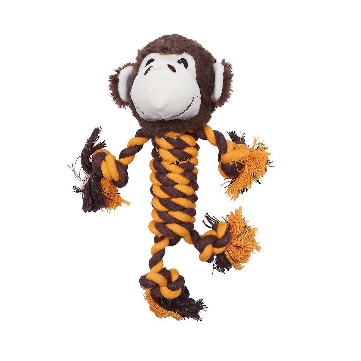 Pet Small Toy Plush Animal Playing Toy Reducing Calculus Dog Owners 27x12x10cm 1Set