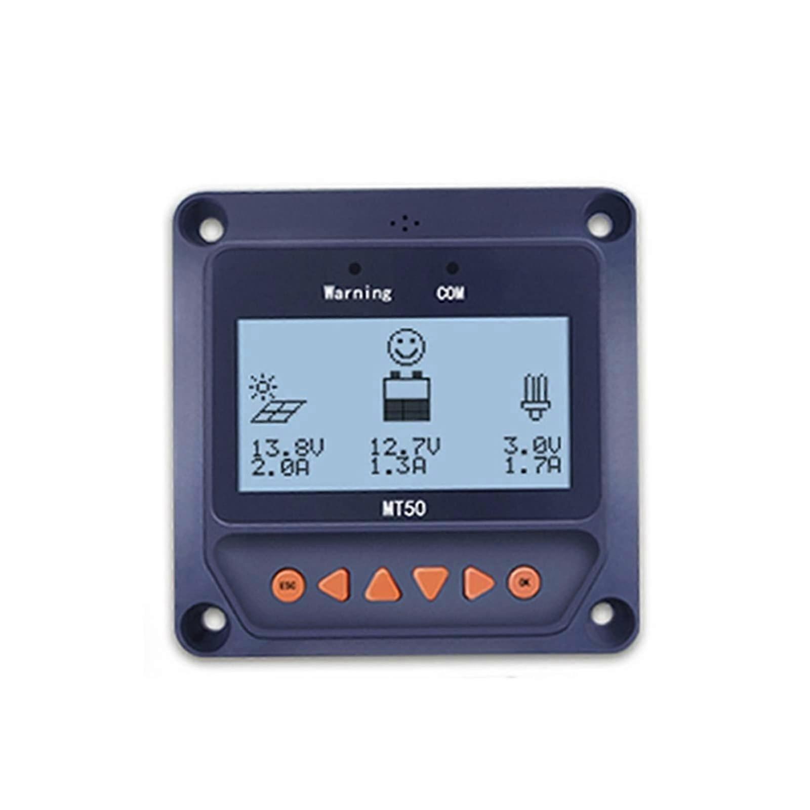 Solar charge controller, Solar remote meter display MT50 for MPPT solar charge controller