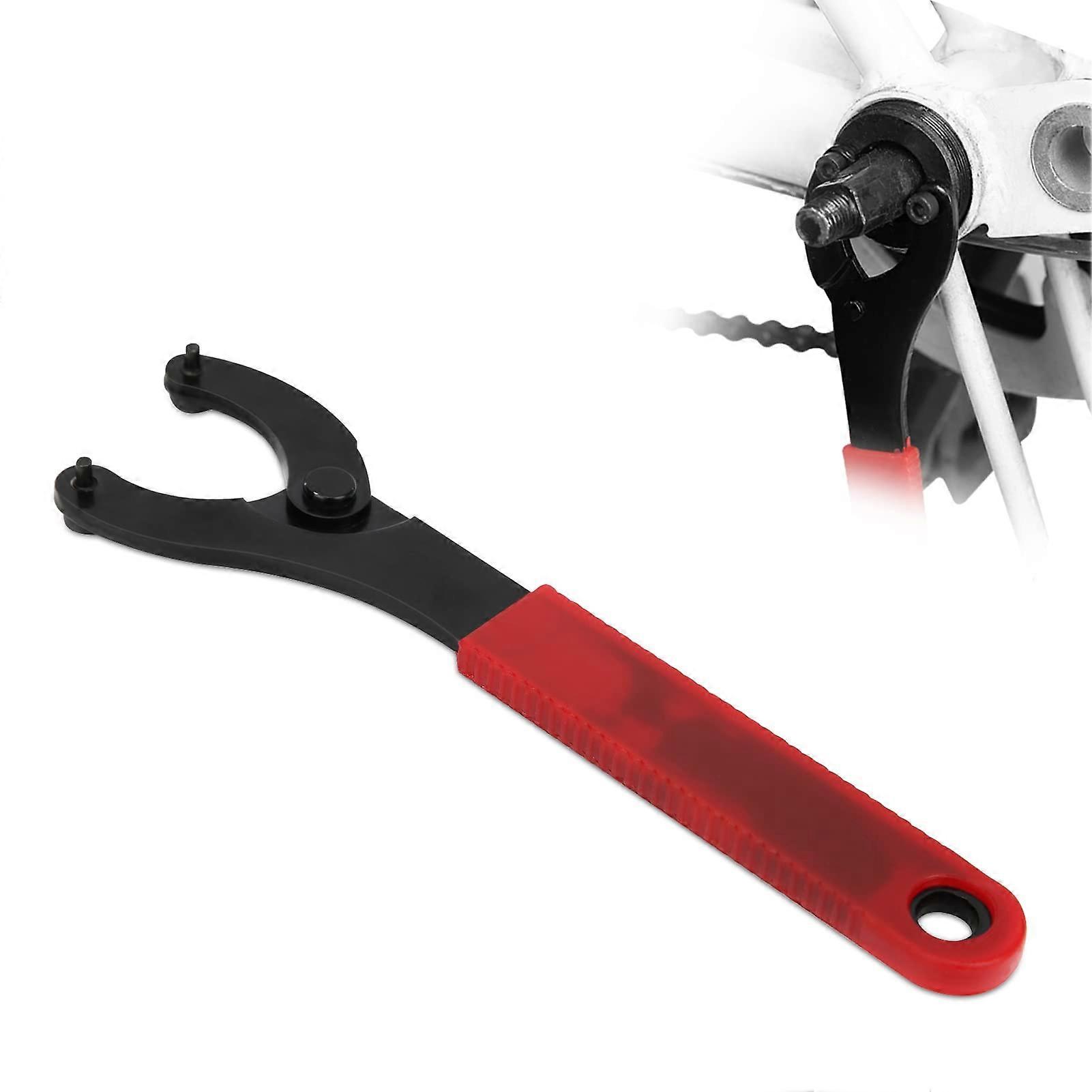 Angle Grinder Pin Wrench, Universal Adjustable Bicycle Key Tool for Freewheel Disassembly, Conical Tenon Socket Wrench