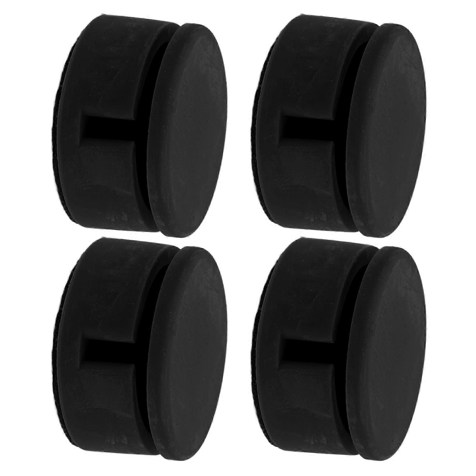 Headphone Cable Organizer Earbuds Case Assorted Color Tangle Free Round Column Shaped 4Set