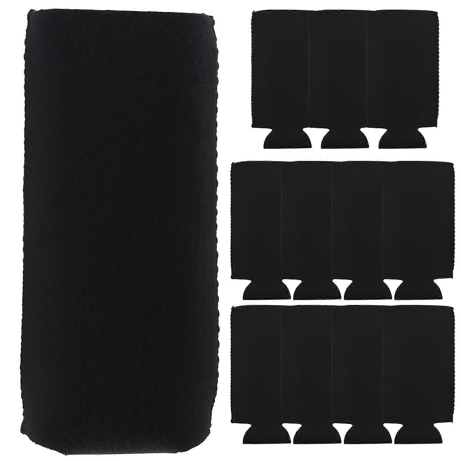Slim Can Sleeve Neoprene Drink Can Sleeves Daily Use 16x8.5cm Protect Hands 12Pcs