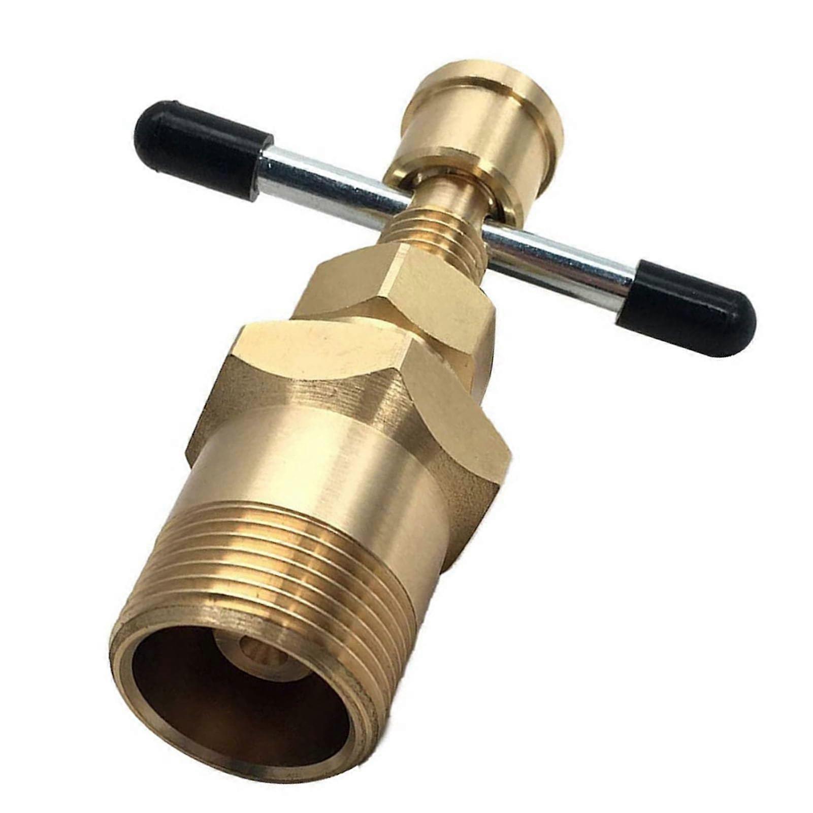 Soliv Puller with Solid Brass, Compact and Portable Ferrule Removal Tool for Air Conditioning Ducts