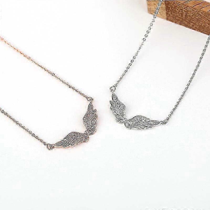 Women's Delicate Angel Wings Necklace