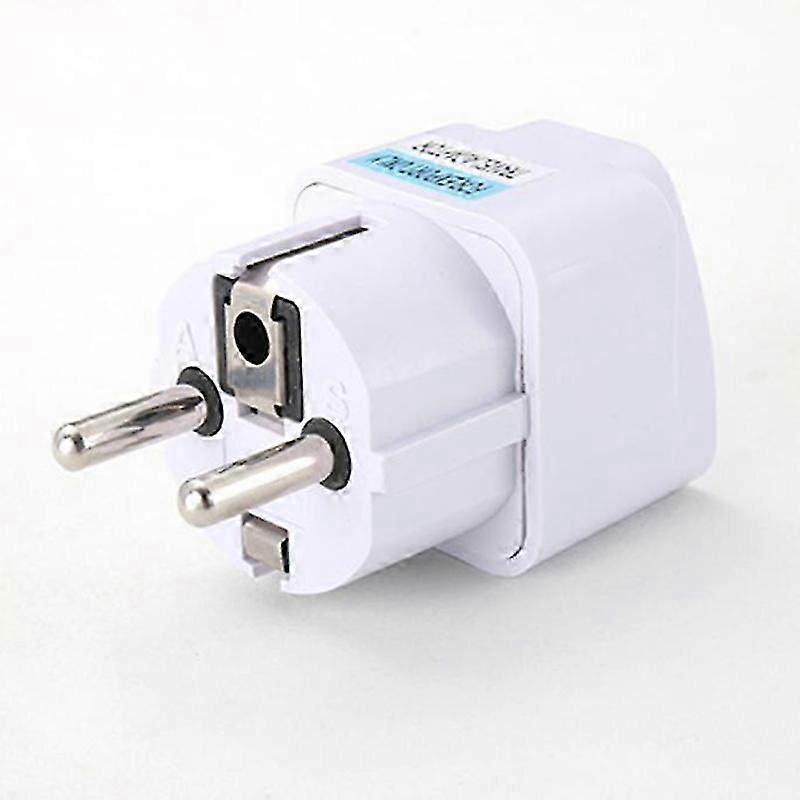 Universal EU German Conversion Plug Adapter European Germany Australia Chinese Power Socket White Travel Conversion Plug