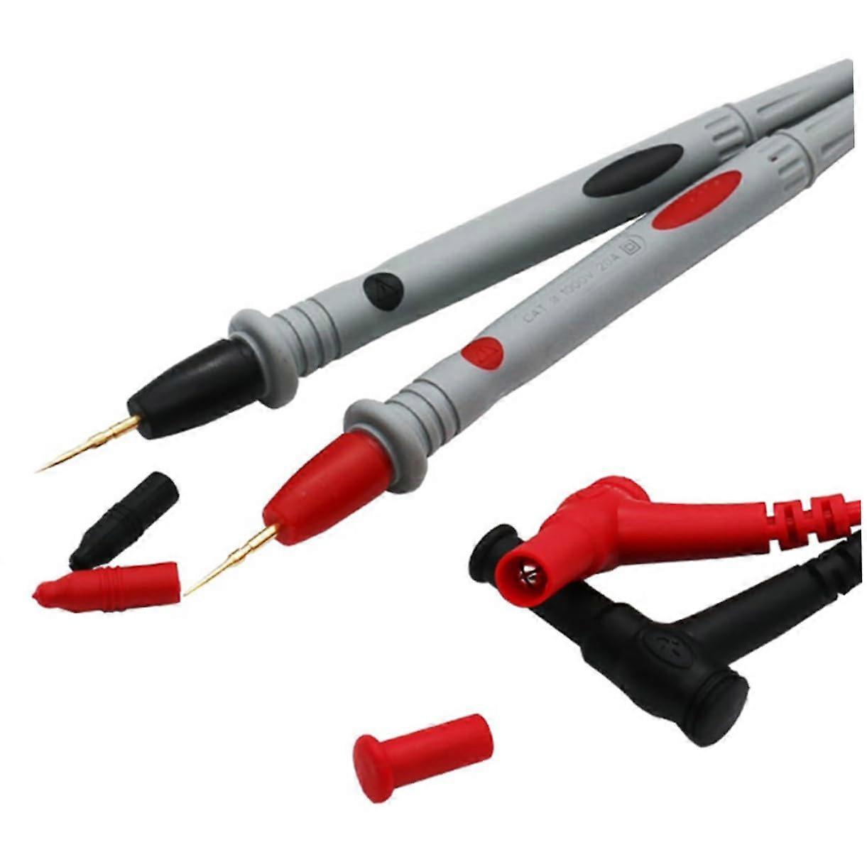 Multimeter Test Cable PVC Sample Cable with Flexible Crocodile Clips for Accurate Electrical Measurements