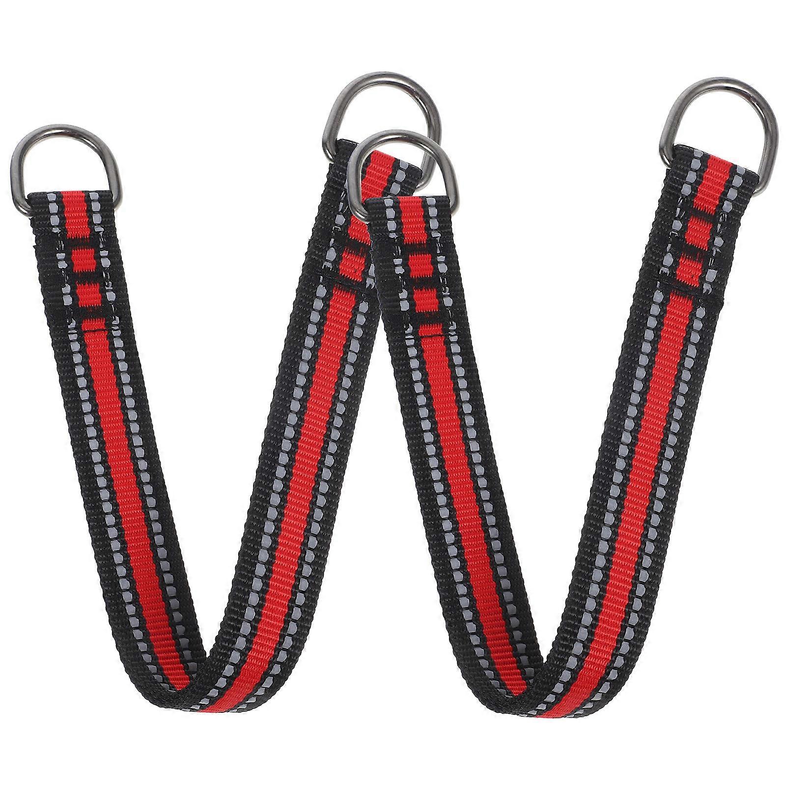 Heavy-Duty Hammock Chair Strap 2Pcs Suitable For Swing Sets Outdoor Activities Designed For Children With Durable Polyester Material