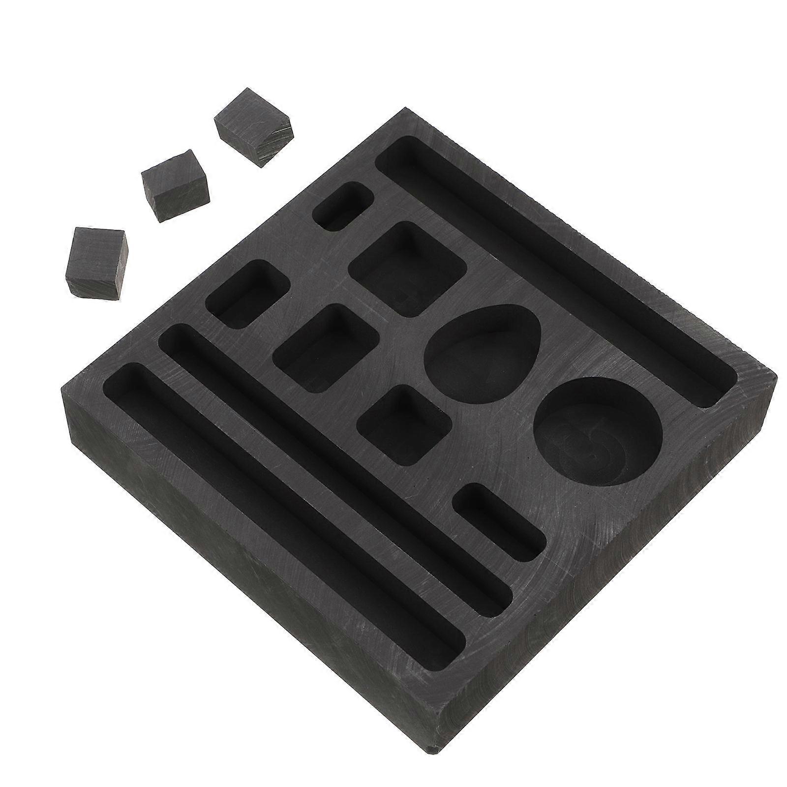 High Density Graphite Casting Ingot Mold for Durable Jewelry Melting and Precision Casting Production