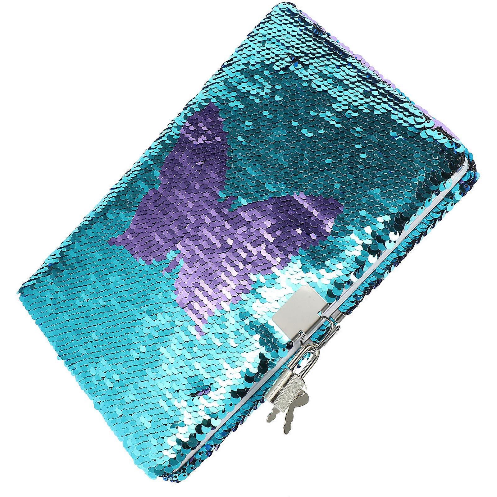 Cute Stationary Adorable Sequin Notebook Shell-Shaped Sketching Trips 1Set